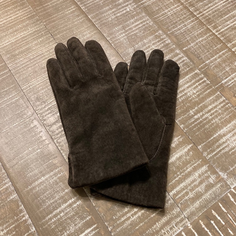 Brown Leather Gloves